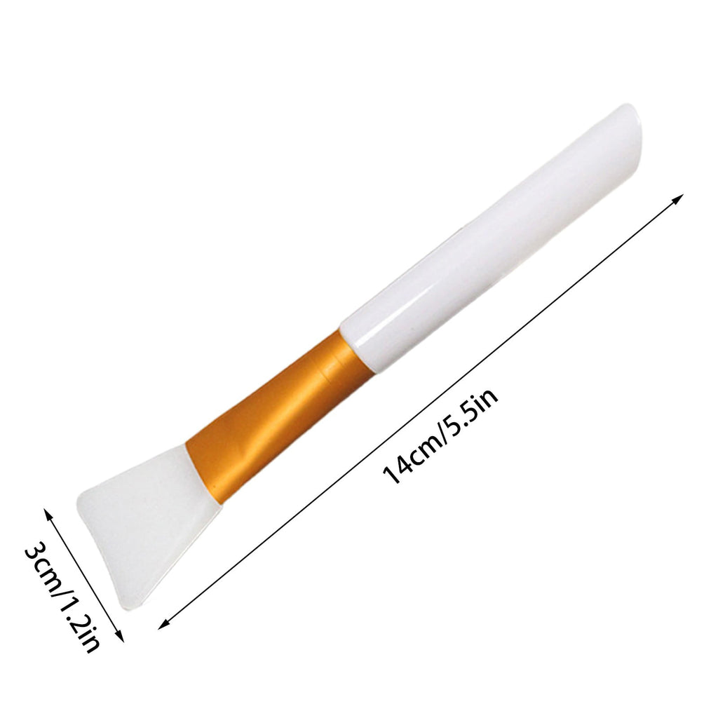 Beauty Tools 1pcs Silicone Face Brushes Flexible Facial Mud Applicator Brush for Spa and Routine