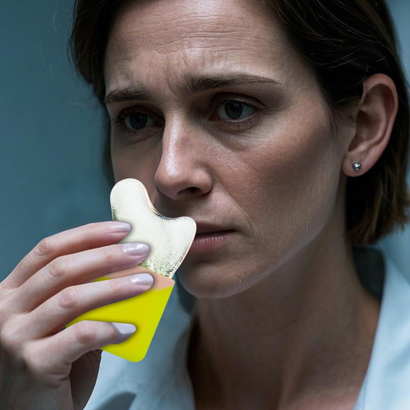 Beauty Instrument Silicone Ice Scraper Gua Sha Set for Face Eyes Neck - Skin Care Tools to Brighten Skin and Enhance Natural Glow