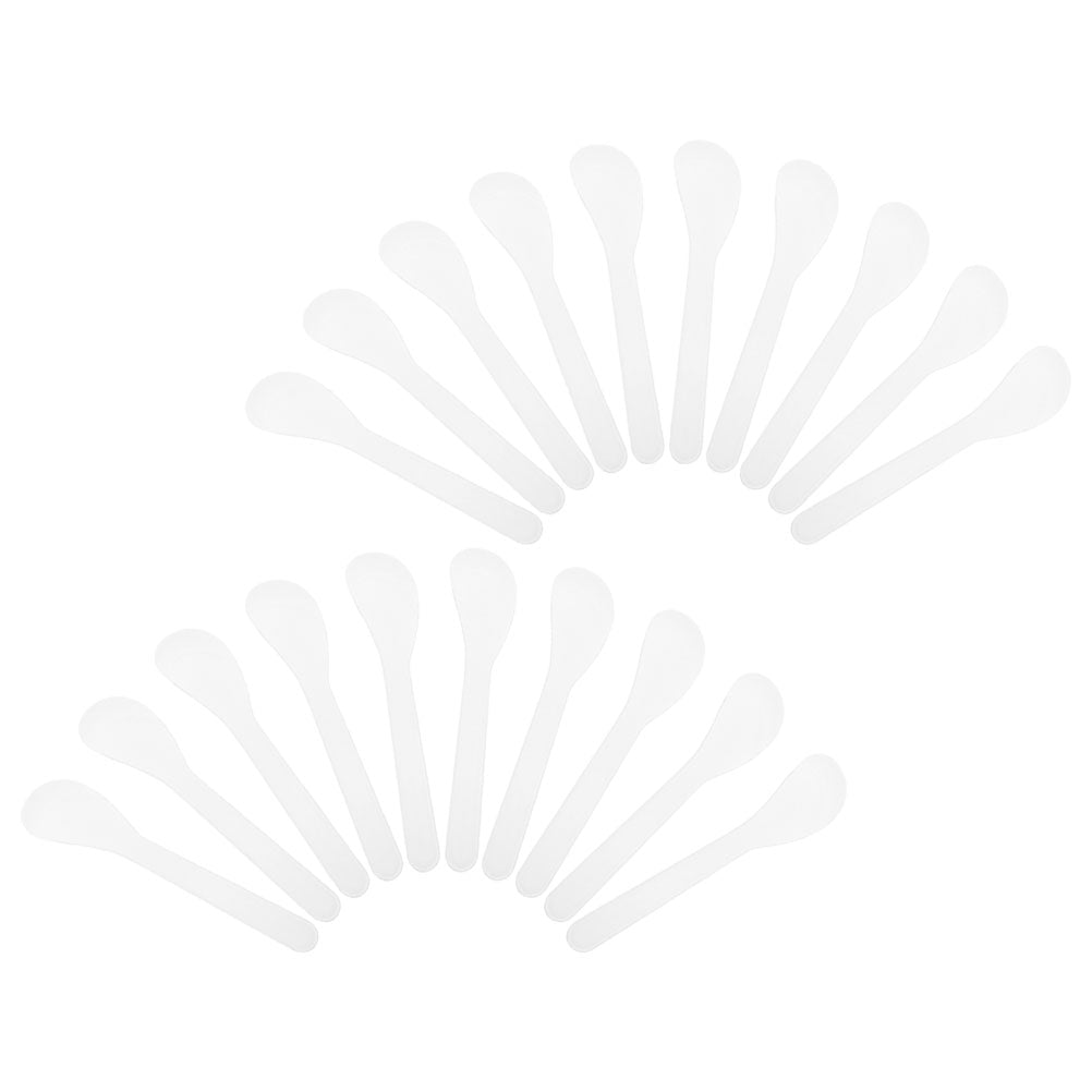 UNOMOR 50Pack Skin Care Applicator Mixing Plastic Makeup Spatula Tool On-the-go Makeup