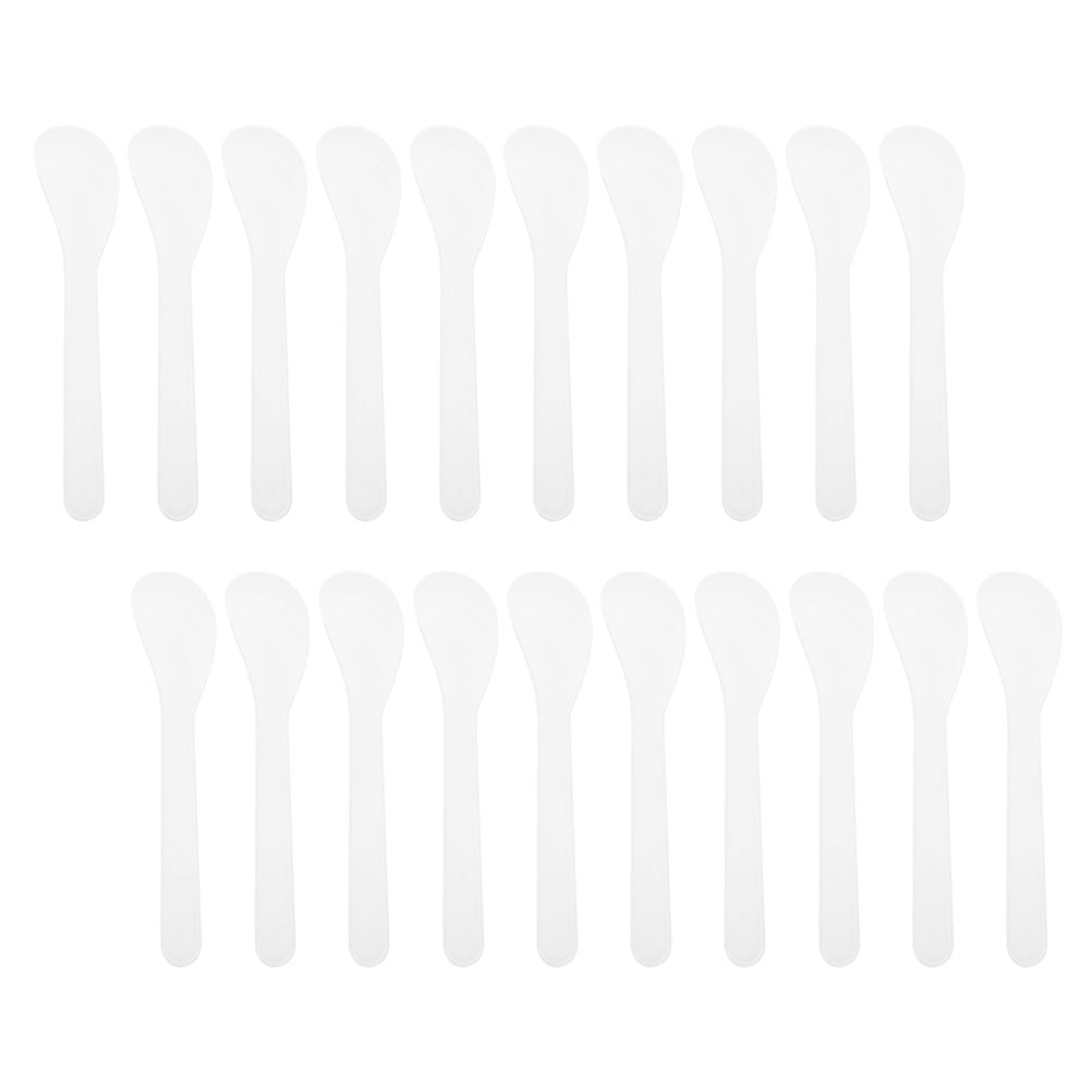 UNOMOR 50Pack Skin Care Applicator Mixing Plastic Makeup Spatula Tool On-the-go Makeup