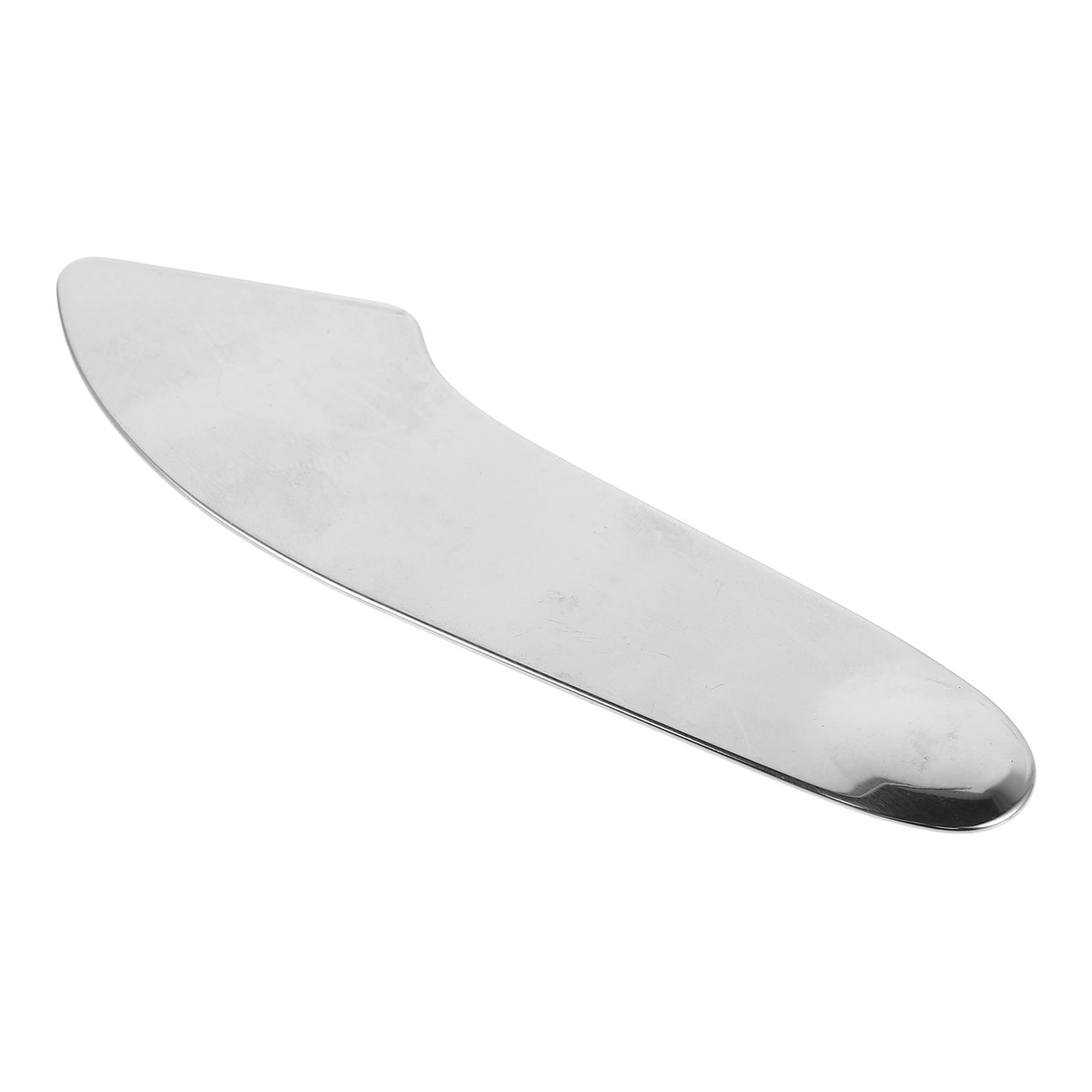 UNOMOR Stainless Steel Cream Spatula Gua Sha Facial Tools For Skincare Women Makeup Routine 1Pcs