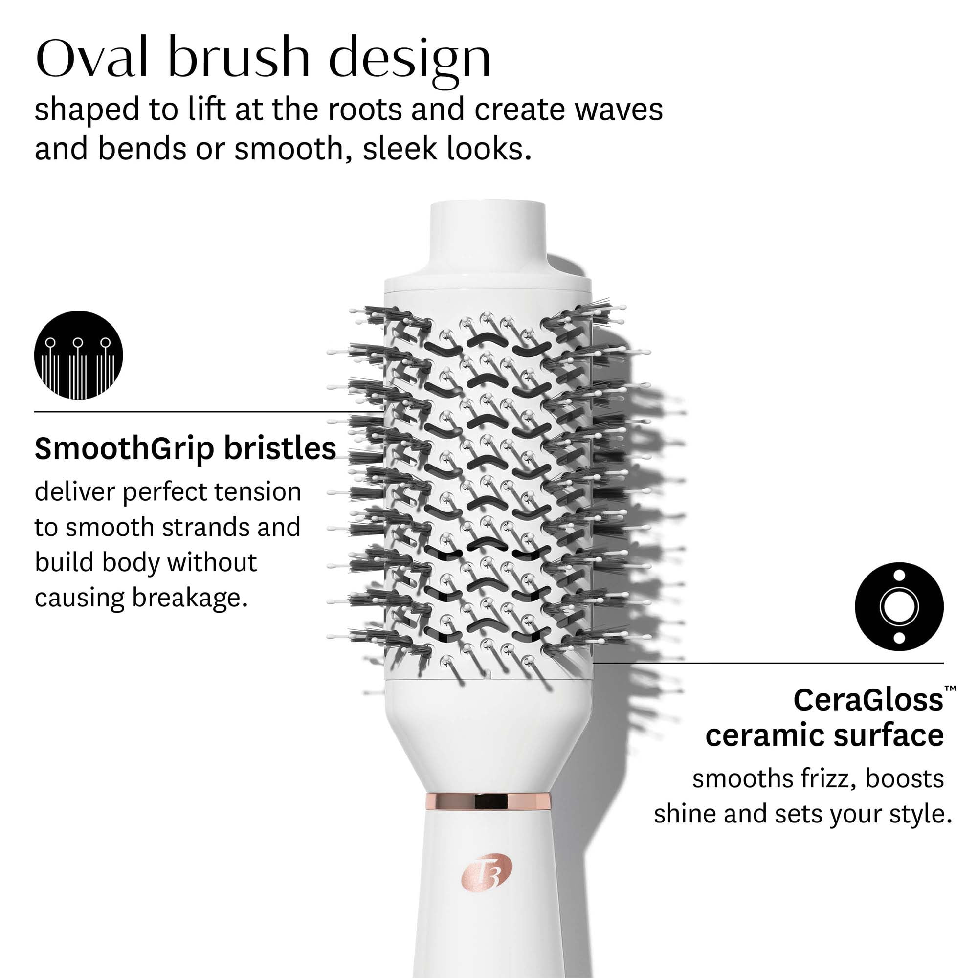 T3 AireBrush One-Step Smoothing and Volumizing Hair Dryer Brush
